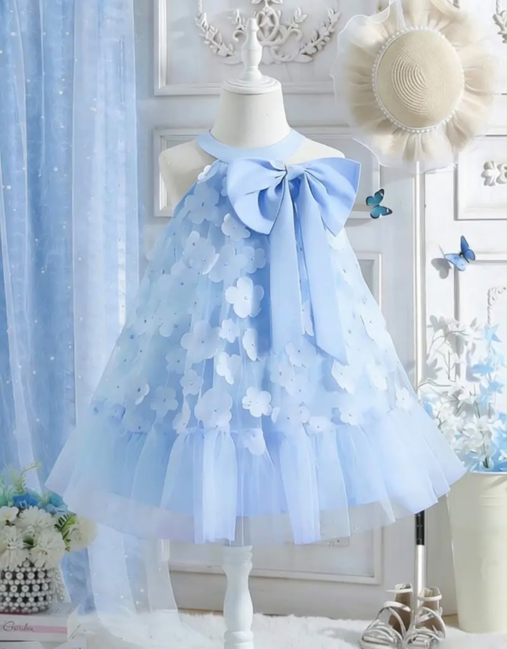 Vestido Azul Celeste Sueño de Princesa