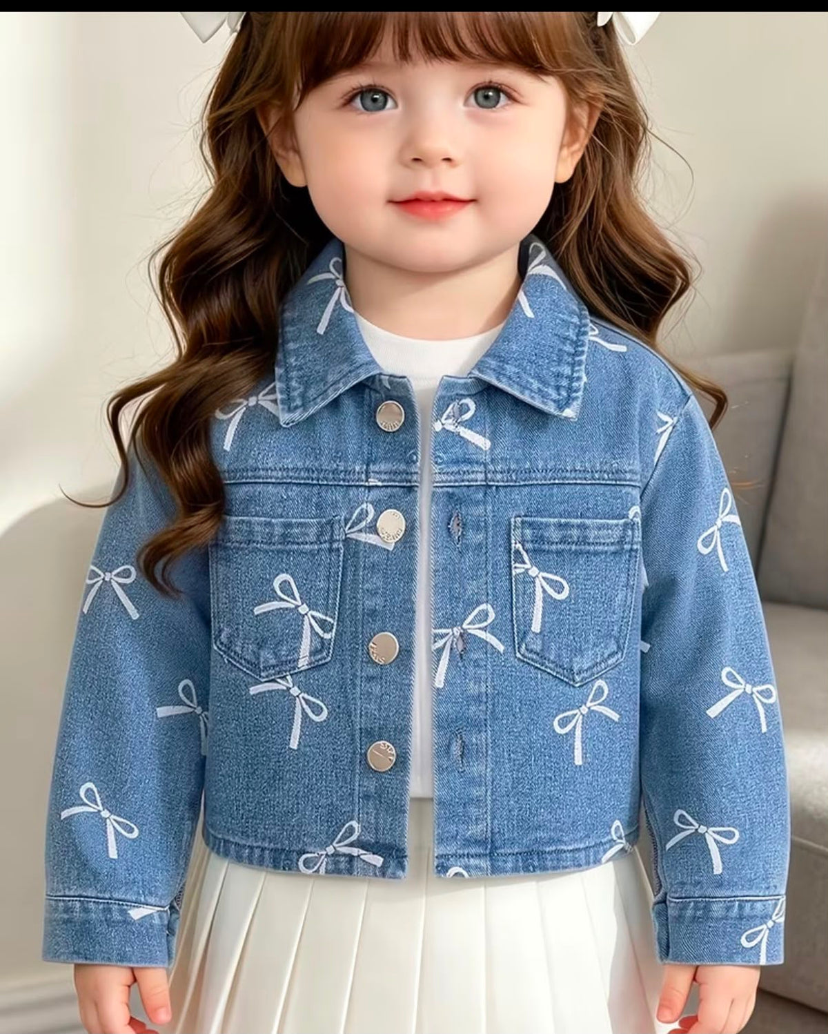 Chamarrita Denim "Lazos de Algodón"