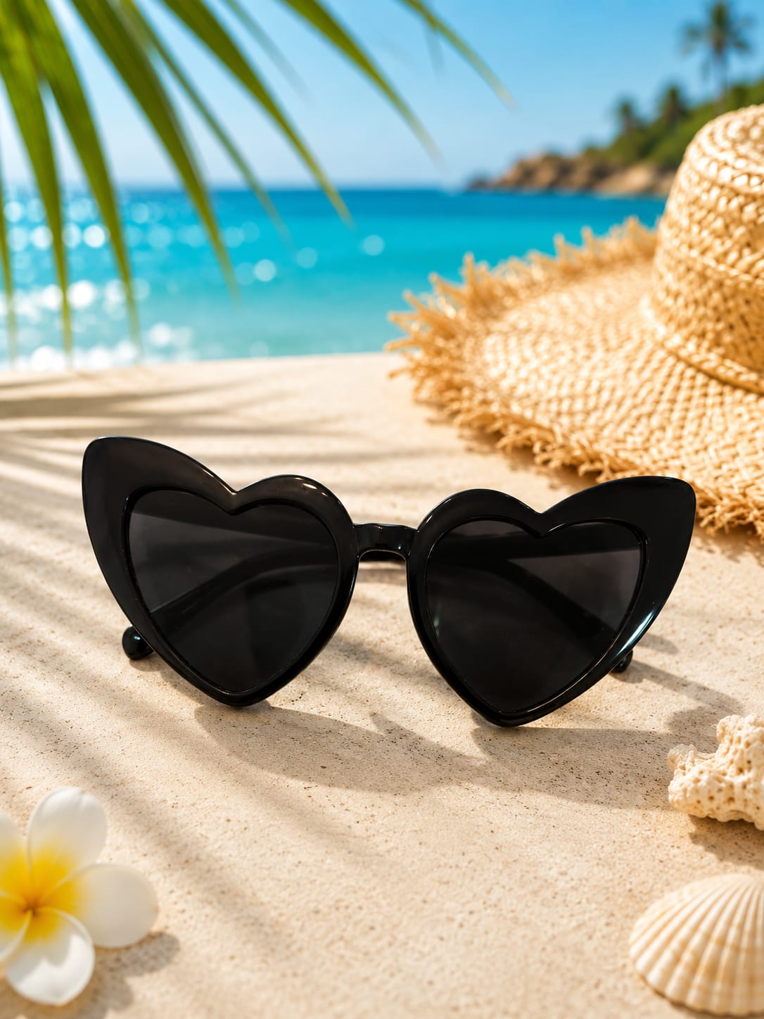 Gafas de Sol Sweet Heart Black Deluxe