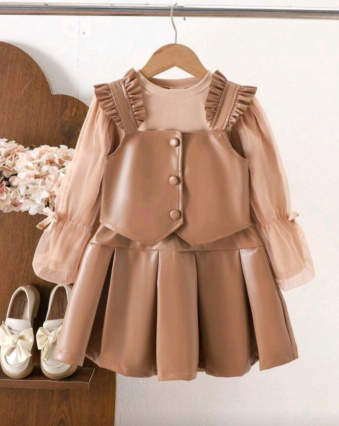 Set Cuerina Manga Larga