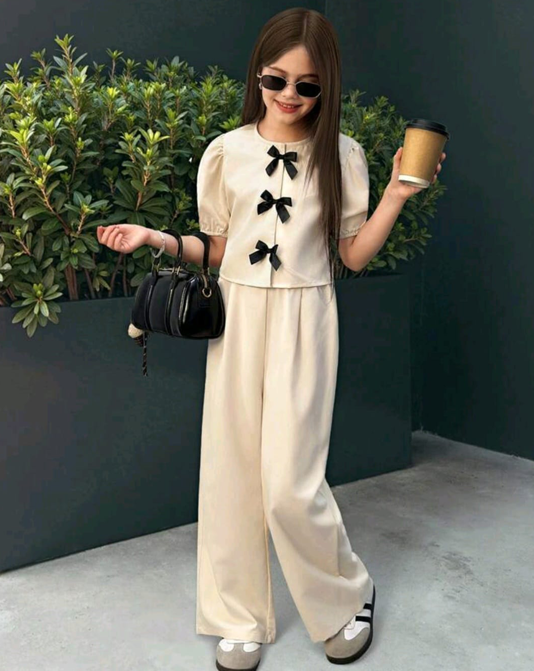 Conjunto Elegante Beige