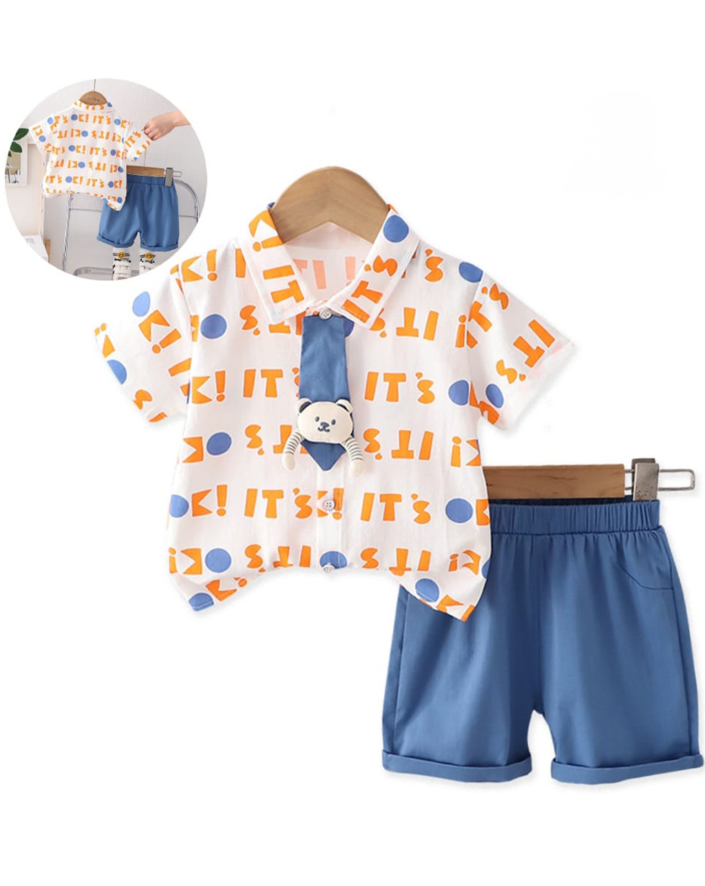 Conjunto Corbata y Short