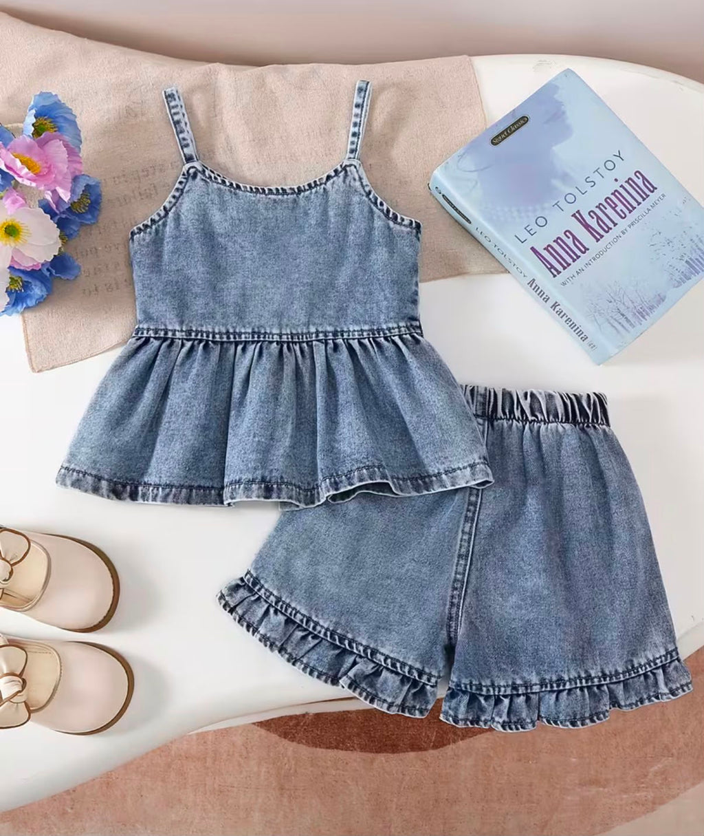 Conjunto Infantil "Brisa Denim"