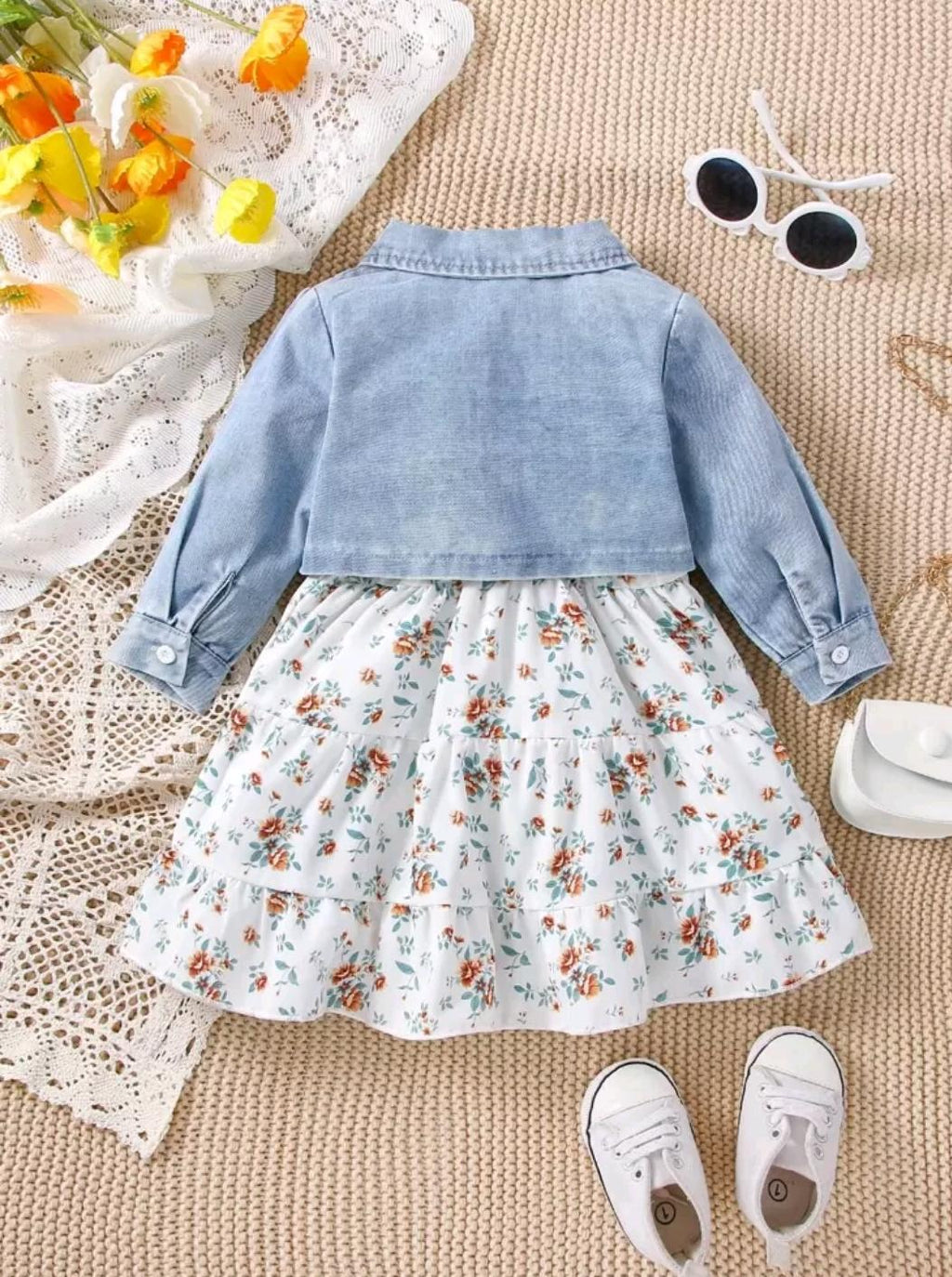Vestido Infantil Primavera Campestre