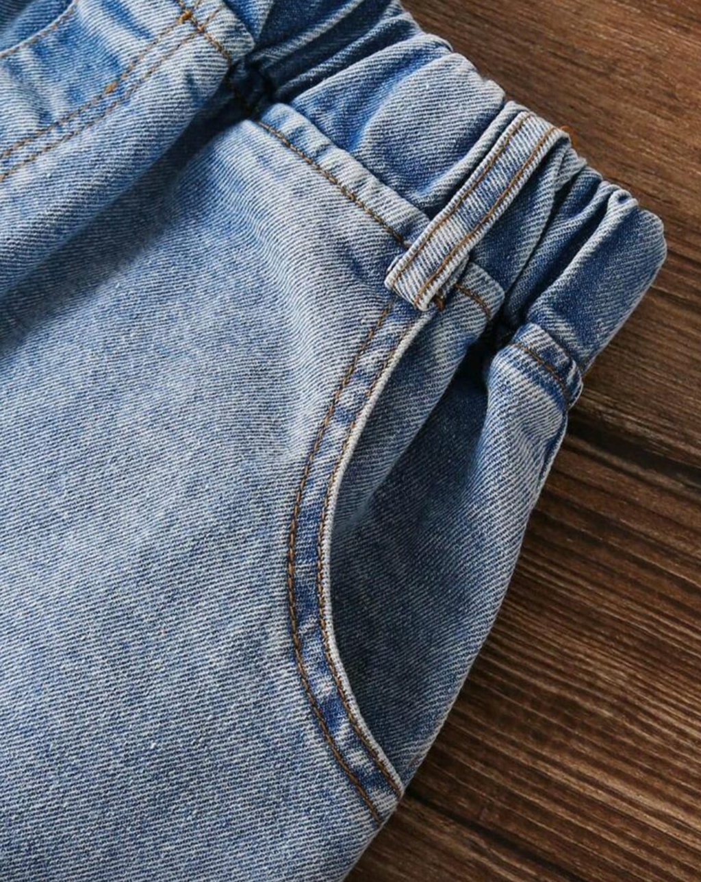 Conjunto Blusa Cerezas Short Jean