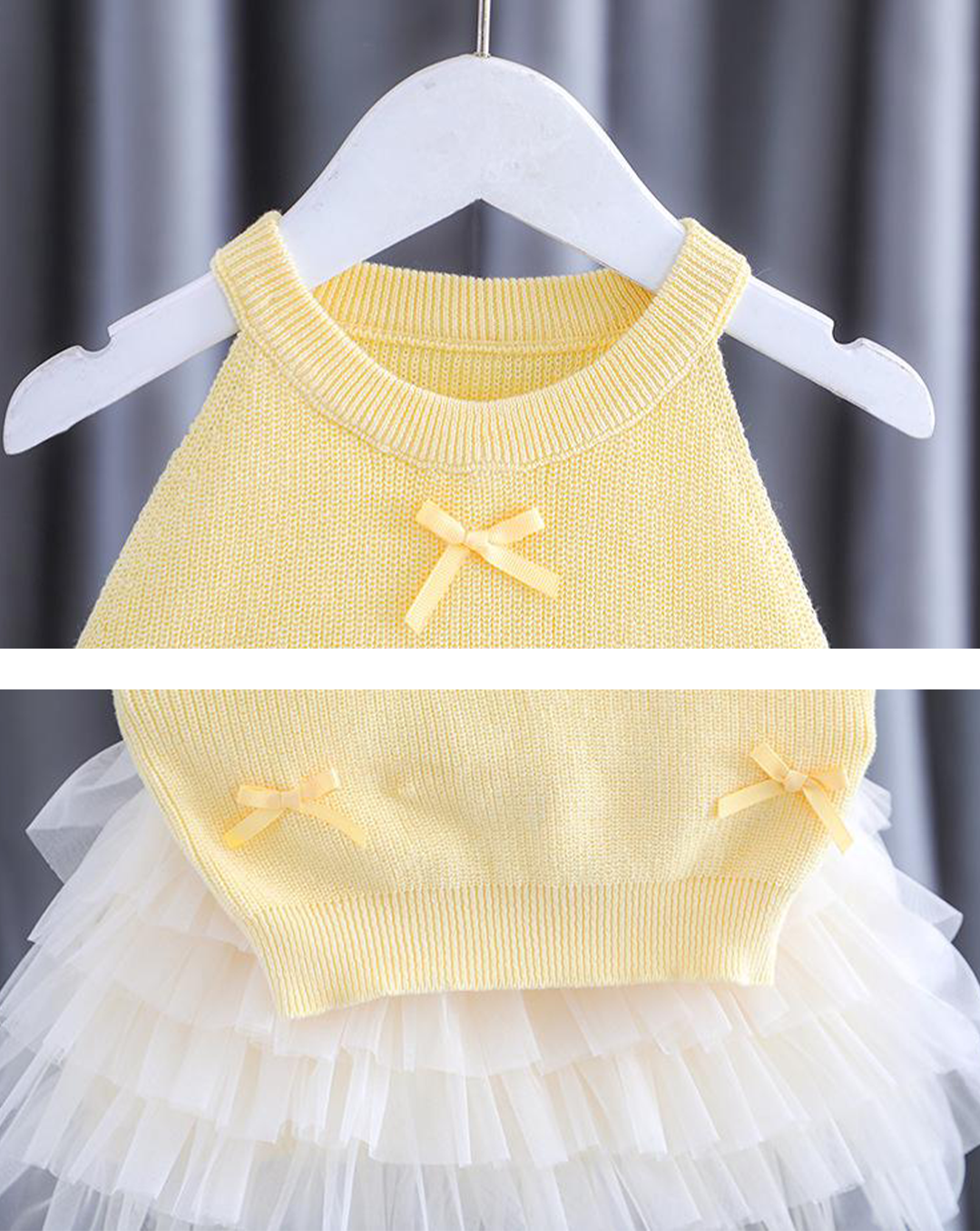 Set Blusa Tejida y Falda Short Tull