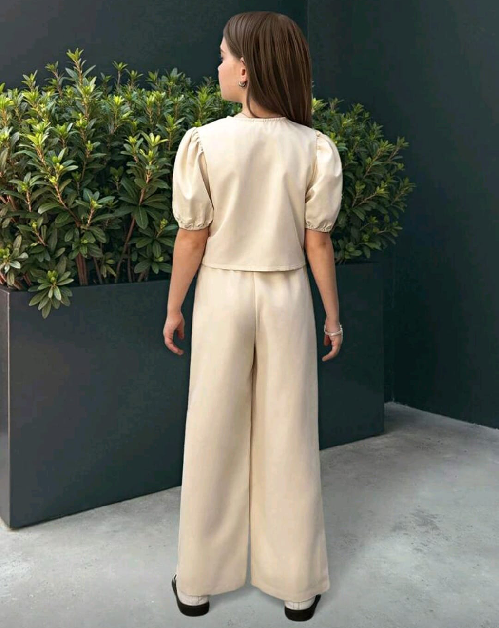 Conjunto Elegante Beige