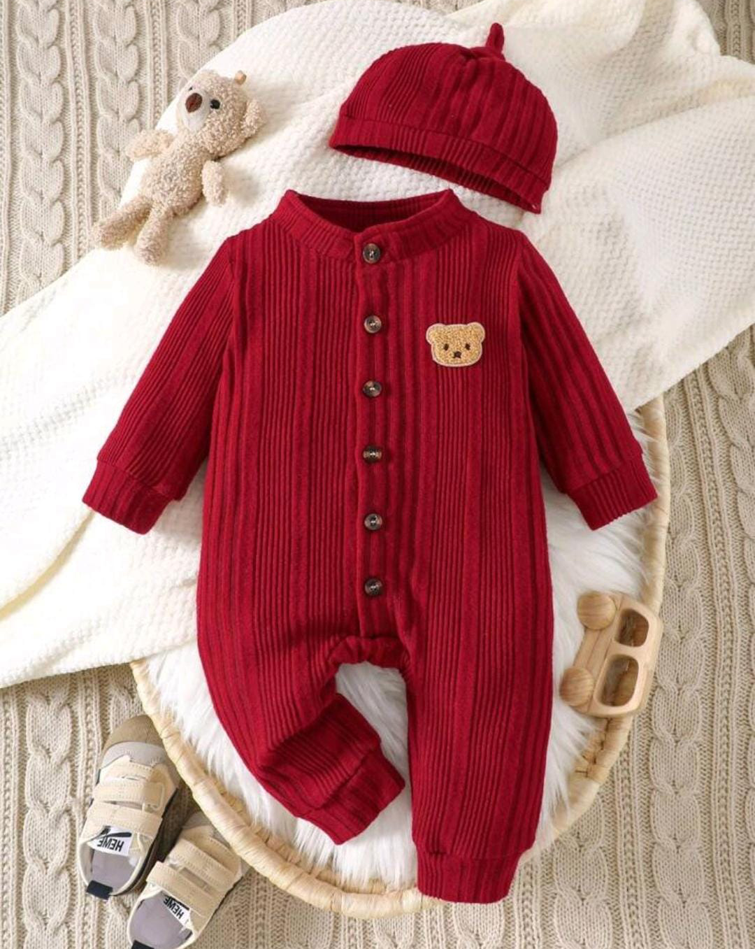 Enterizo Vino con Gorro