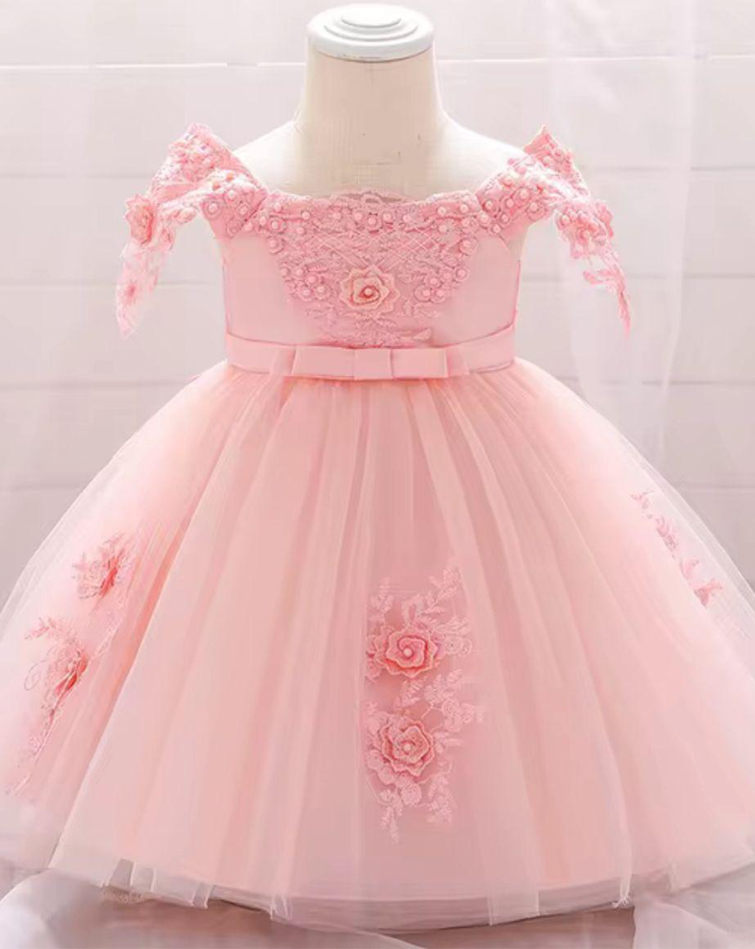 Vestido Bandeja Perlas