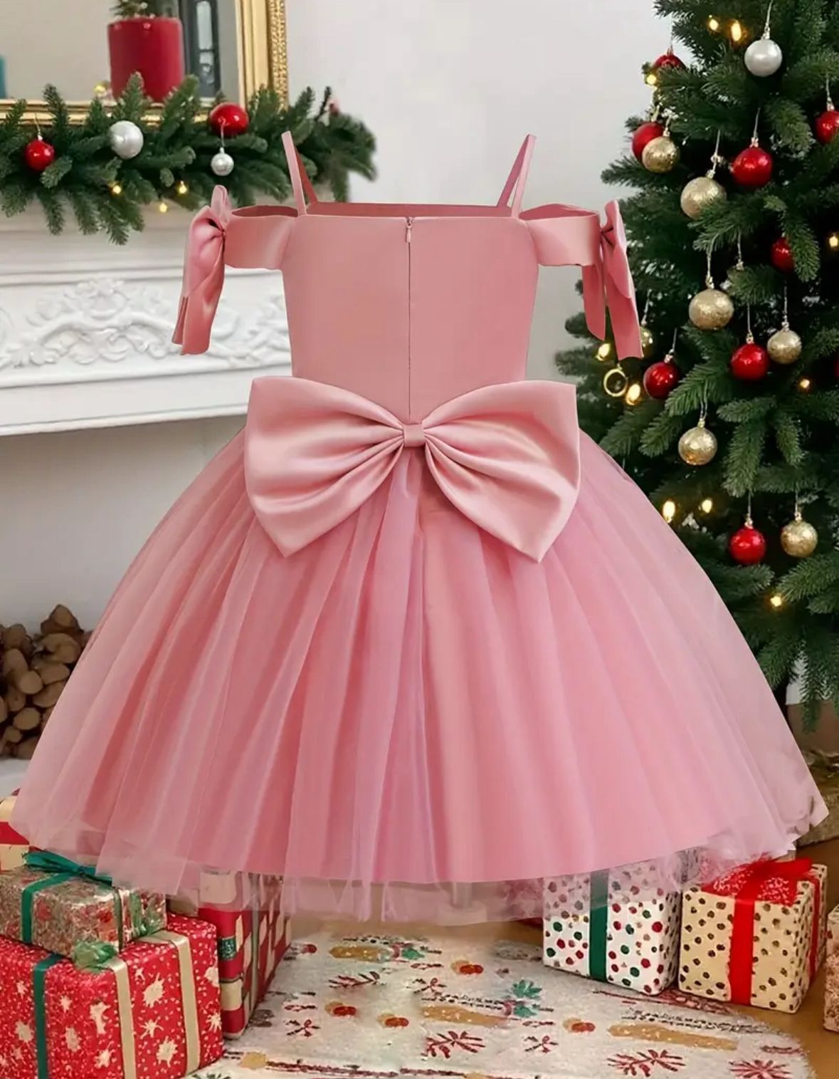 Vestido Princesa Rosa Encantada