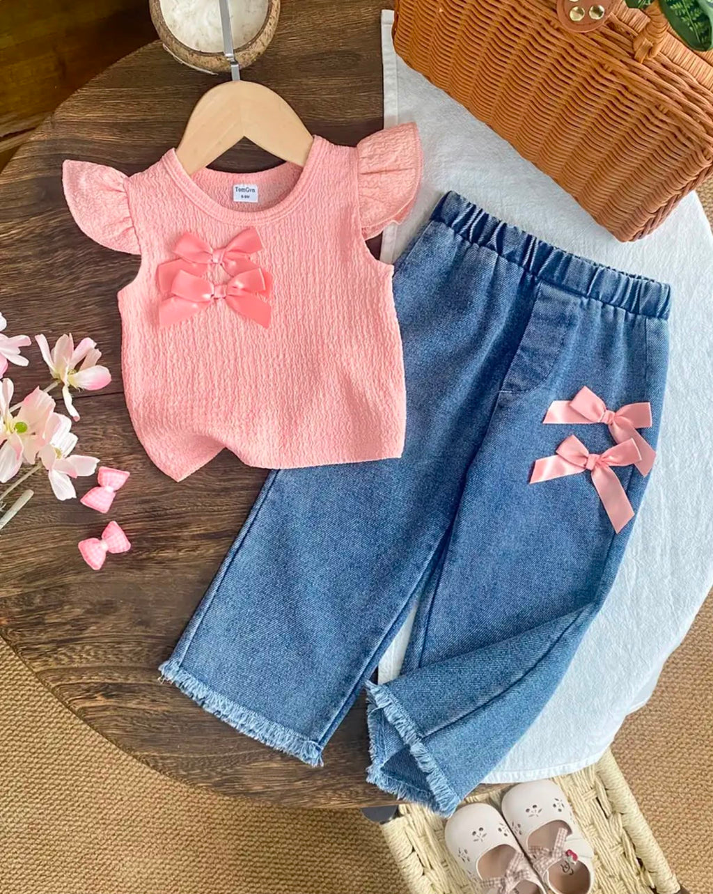 Conjunto Infantil "Lazos de Ensueño"