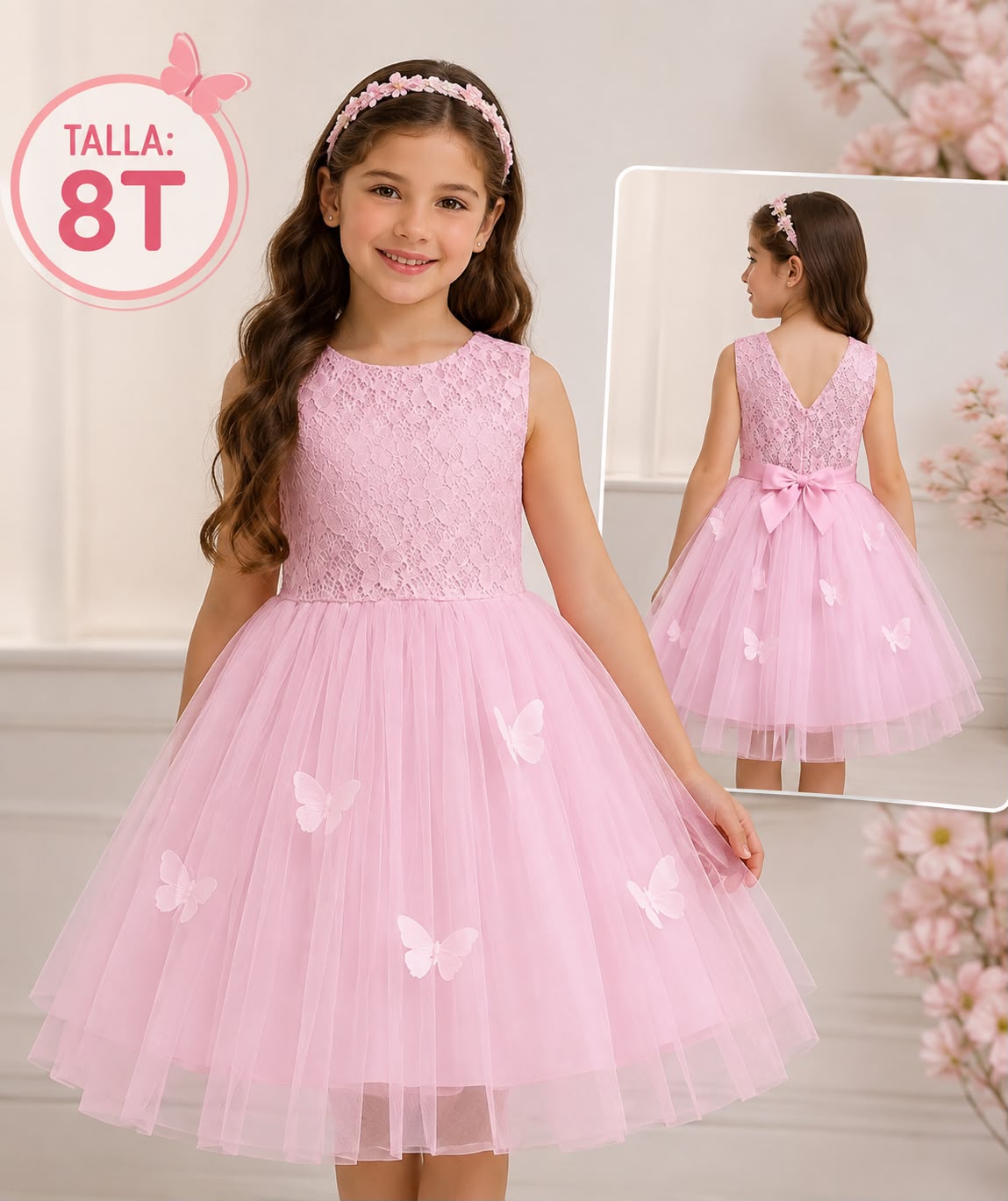 Vestido Ensueño de Mariposas