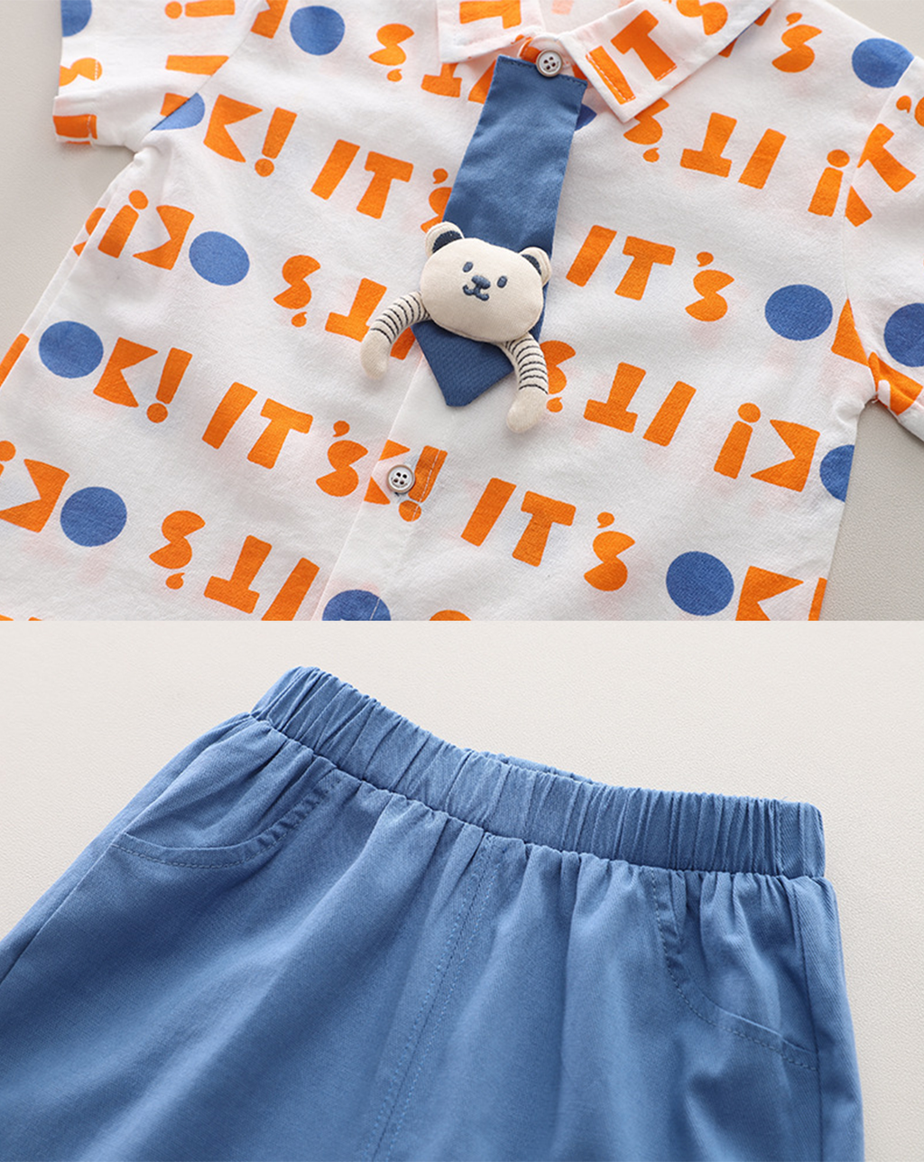 Conjunto Corbata y Short