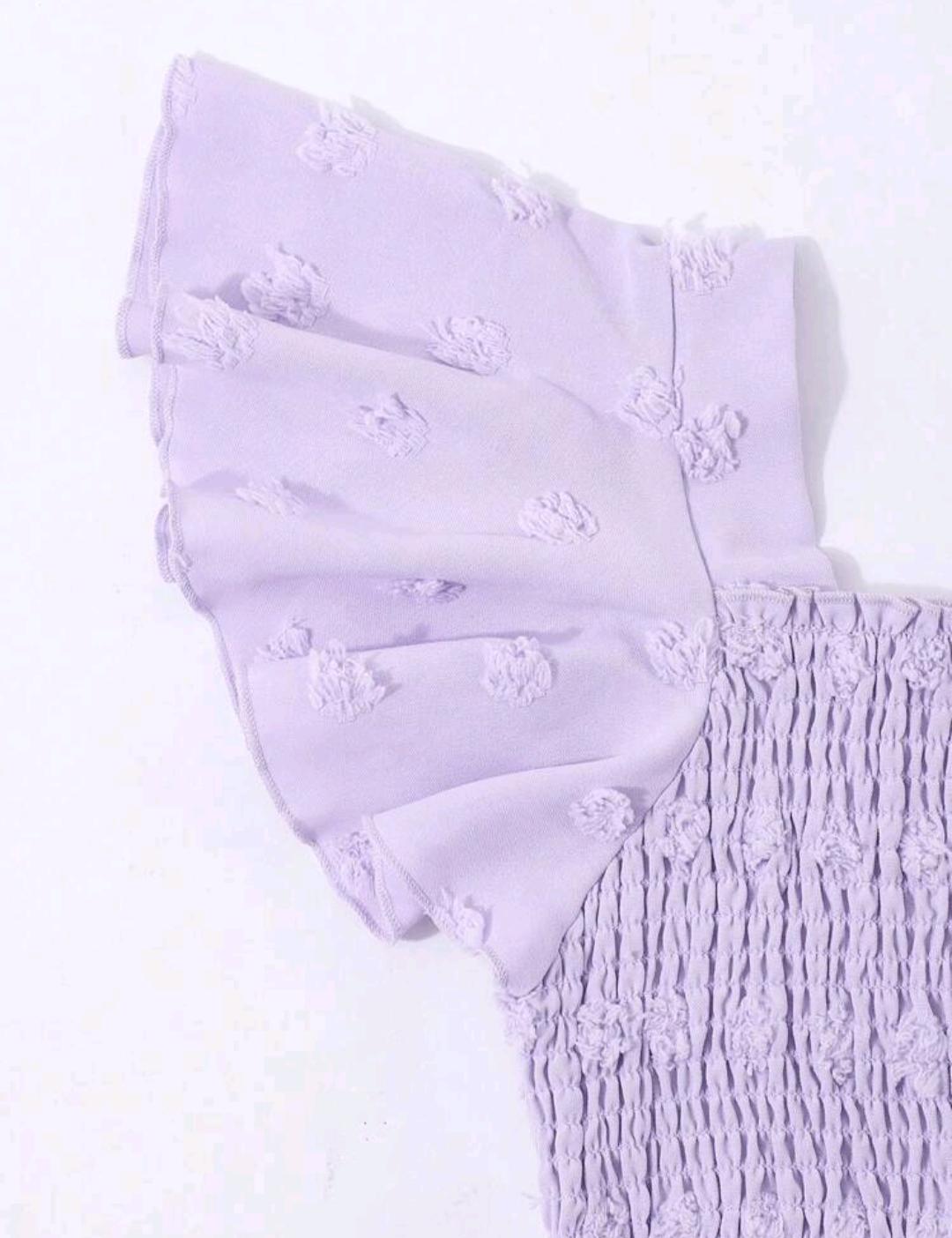 Vestido Sueño Lavanda Real