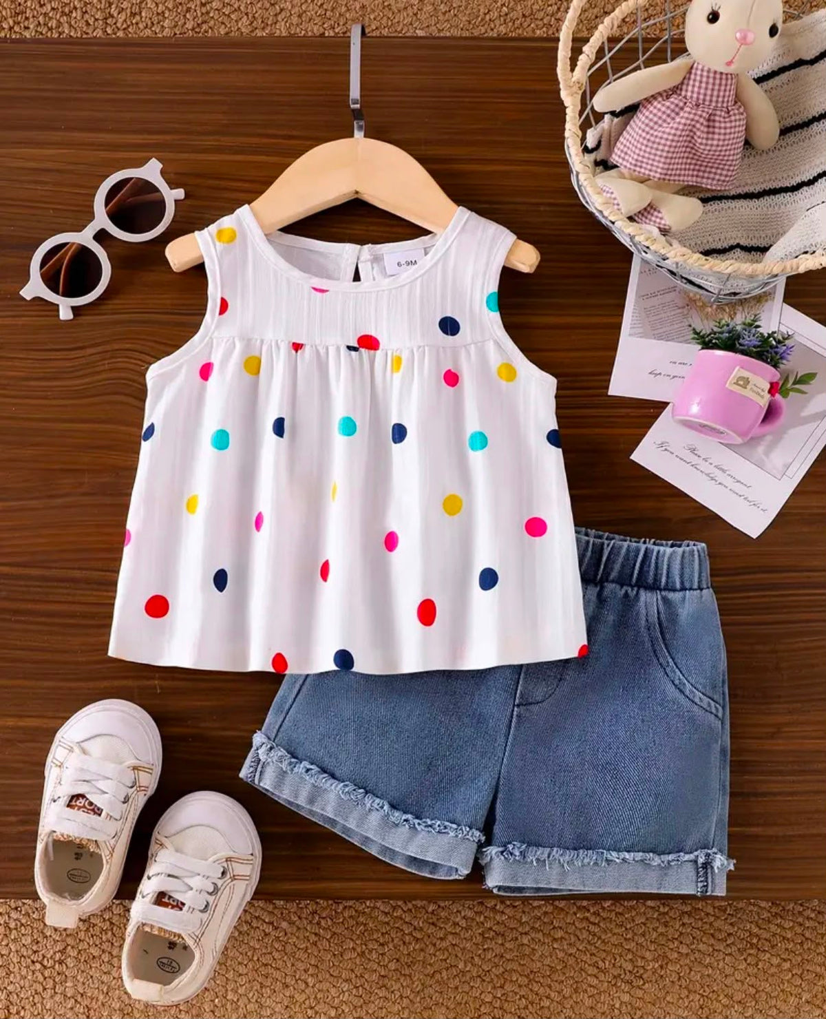 Conjunto Infantil "Puntos de Alegría"