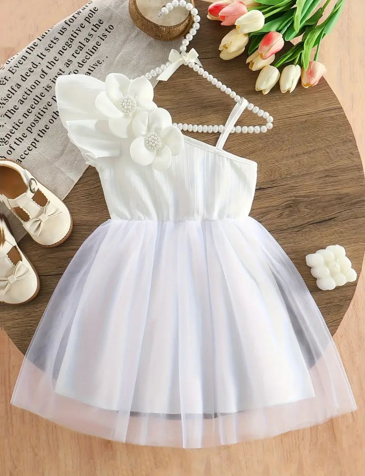 Vestido Flor de Perla