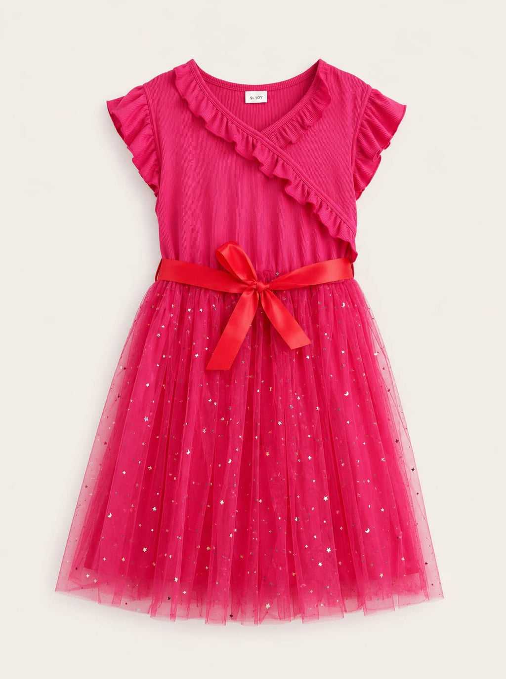 Vestido Brillo Fucsia Encantado