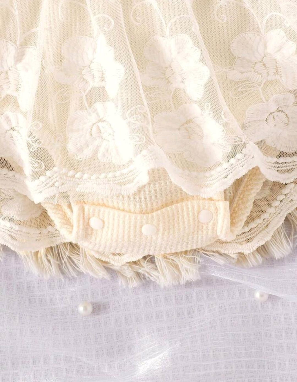 Vestido bebe niña bautizo