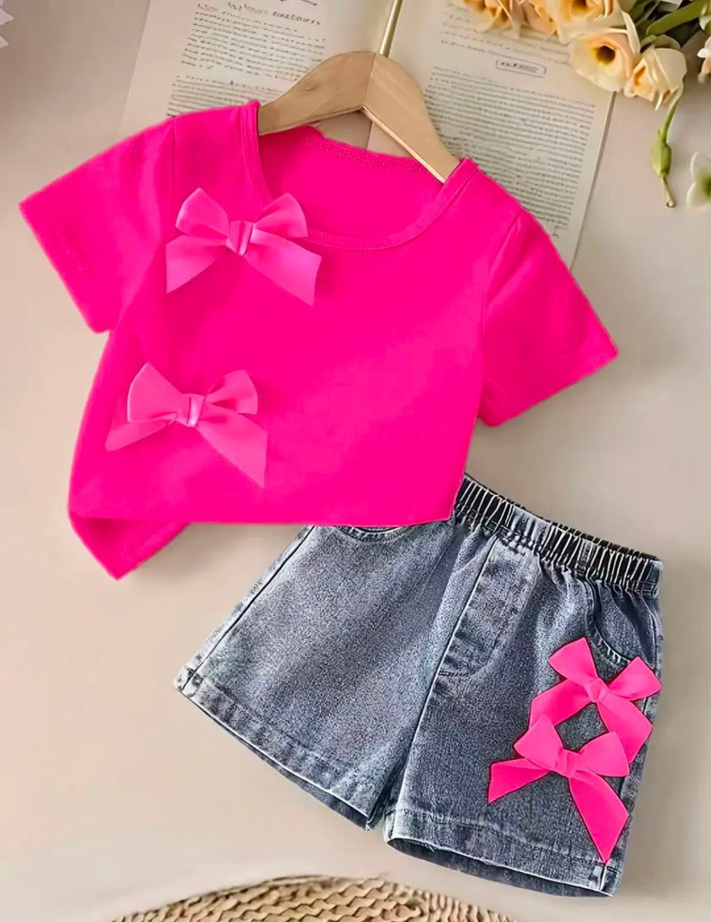 Conjunto Dulce Encanto Lazos & Denim