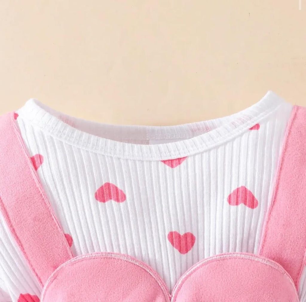 Conjunto Body Vestido Dulce Corazón