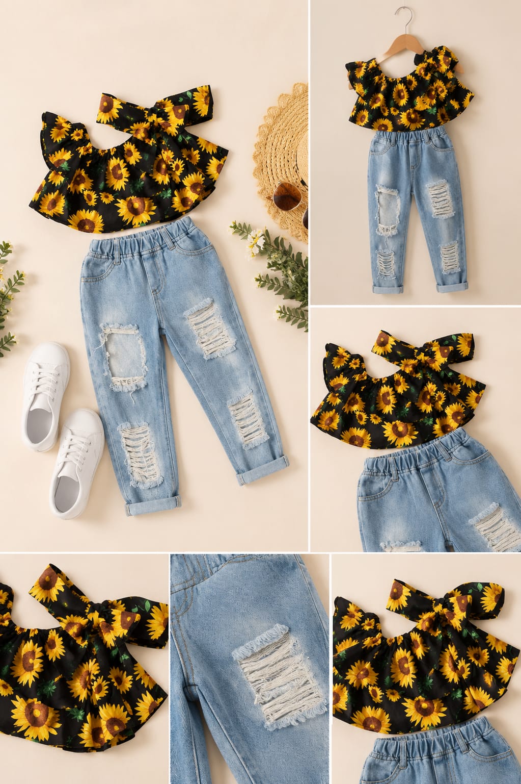 Conjunto Infantil Girasol Encantado