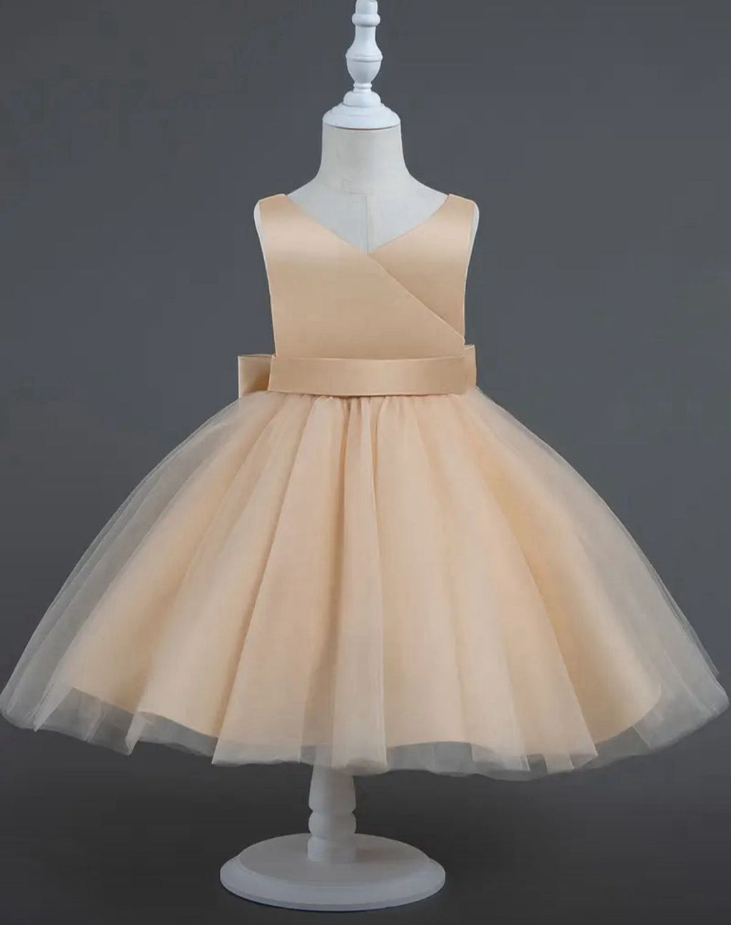 Vestido Princesa Champagne Elegance