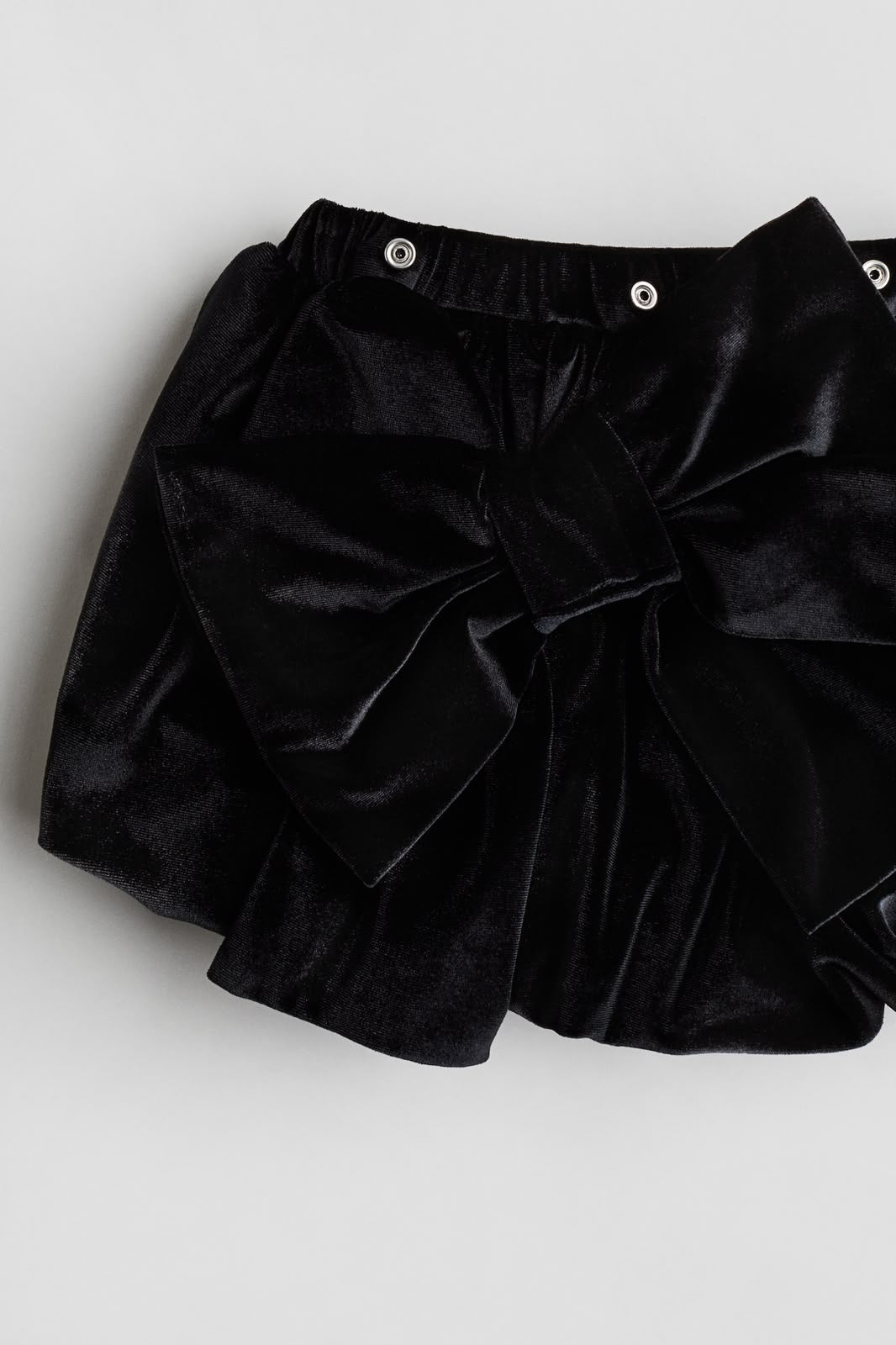 Falda Bombacho Terciopelo Noir
