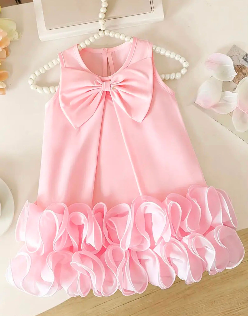 Vestido Pink Blossom Bow