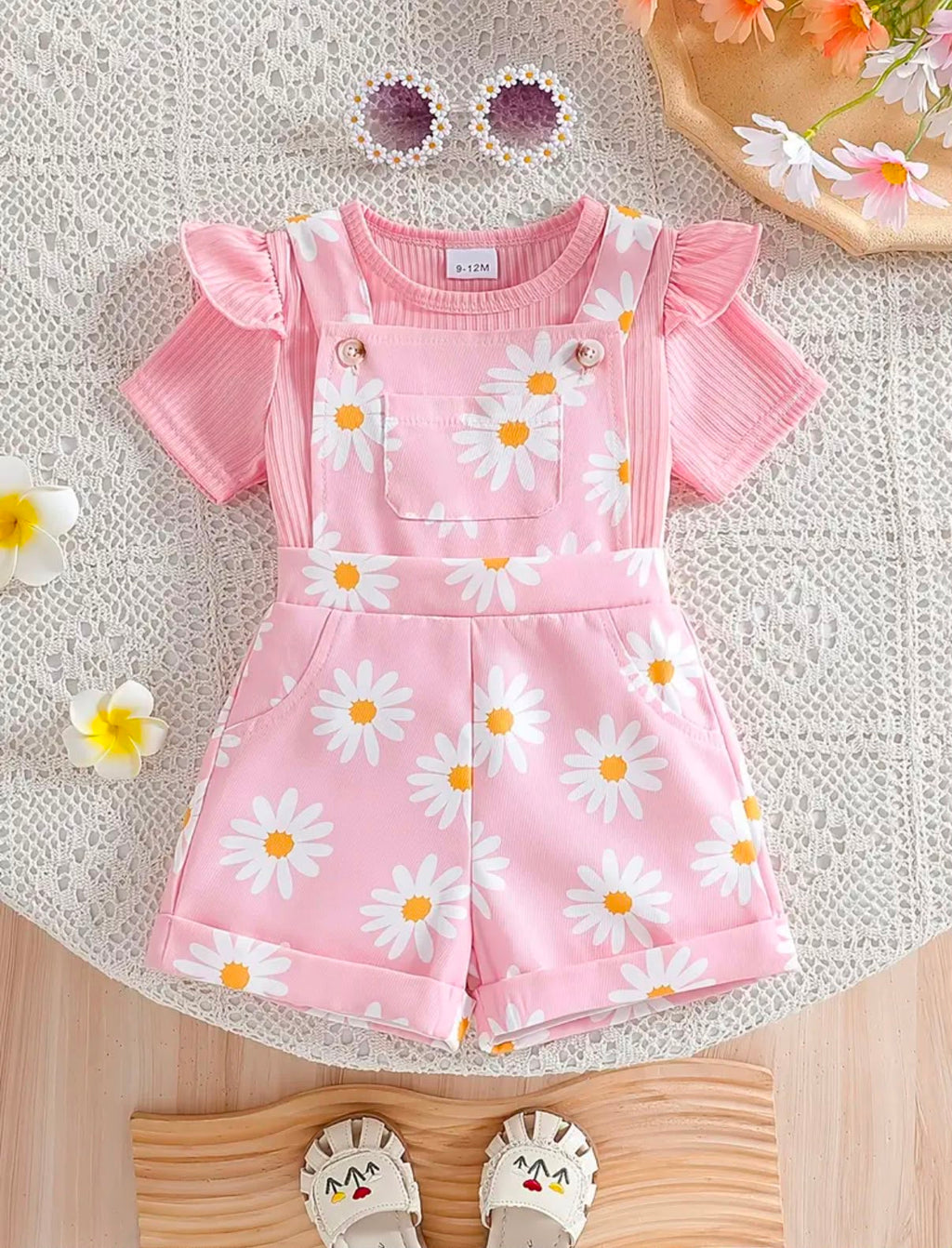 Conjunto Infantil "Jardín de Margaritas"