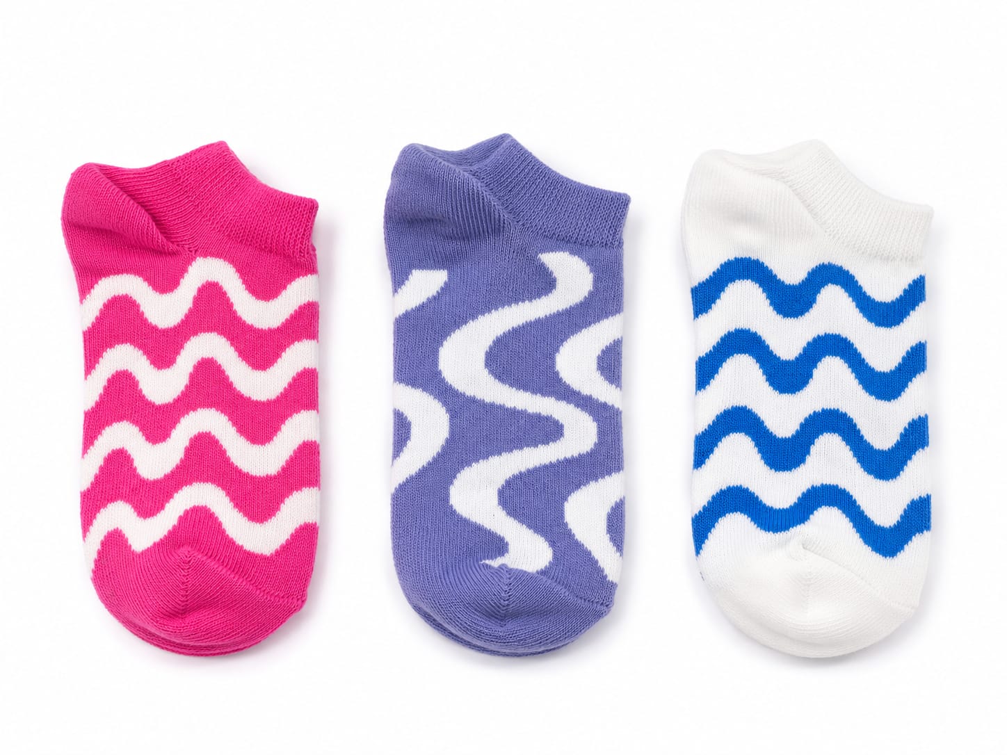 Medias Tobilleras Ondas Pop Kids
