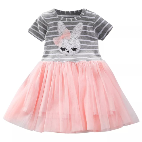 Vestido Infantil Conejita Encantada