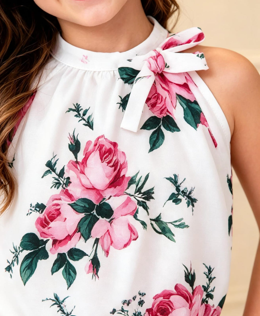 Conjunto Floral Princess Rosa