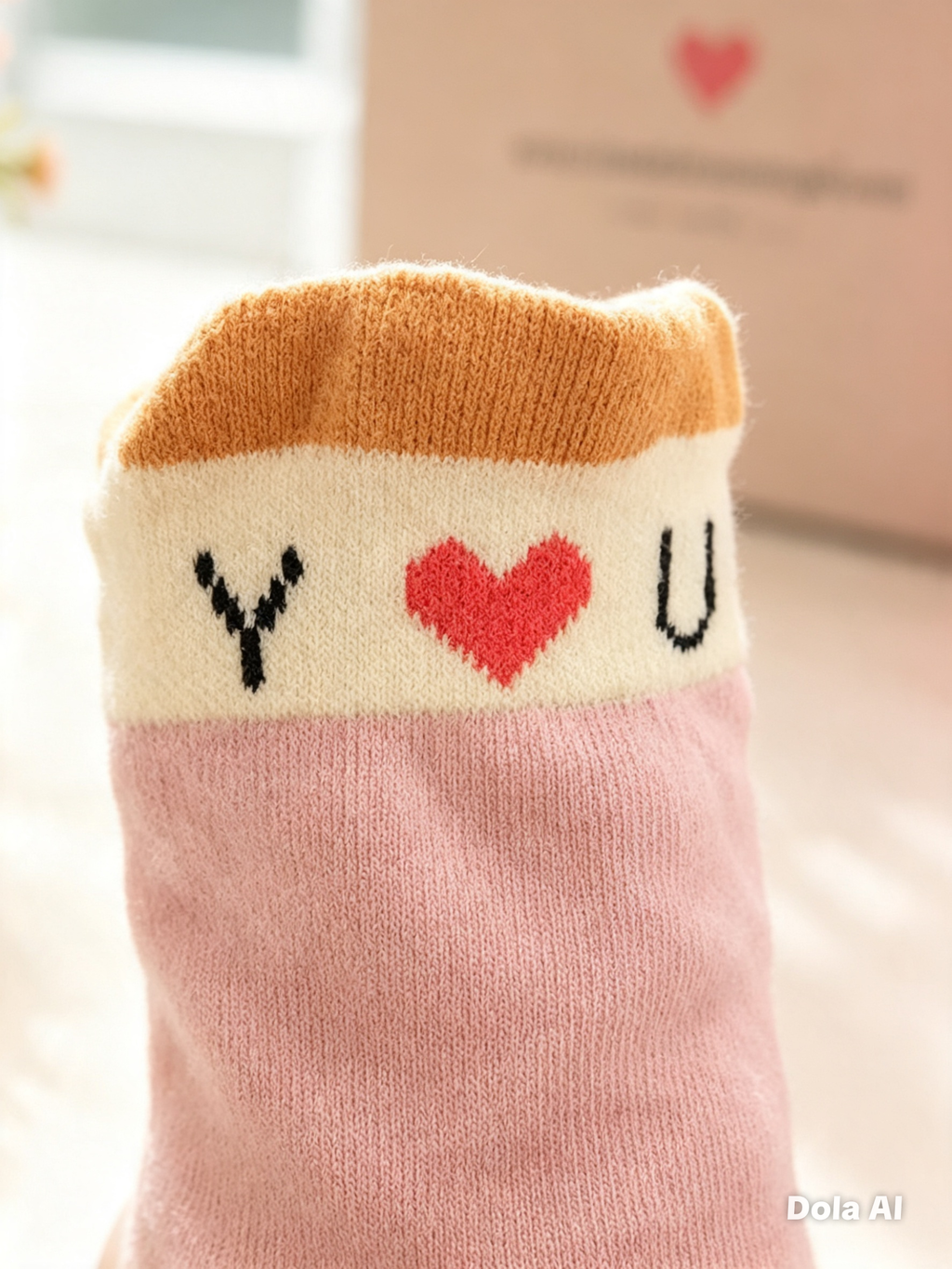 Medias Antideslizantes Plush Conejita para Bebé