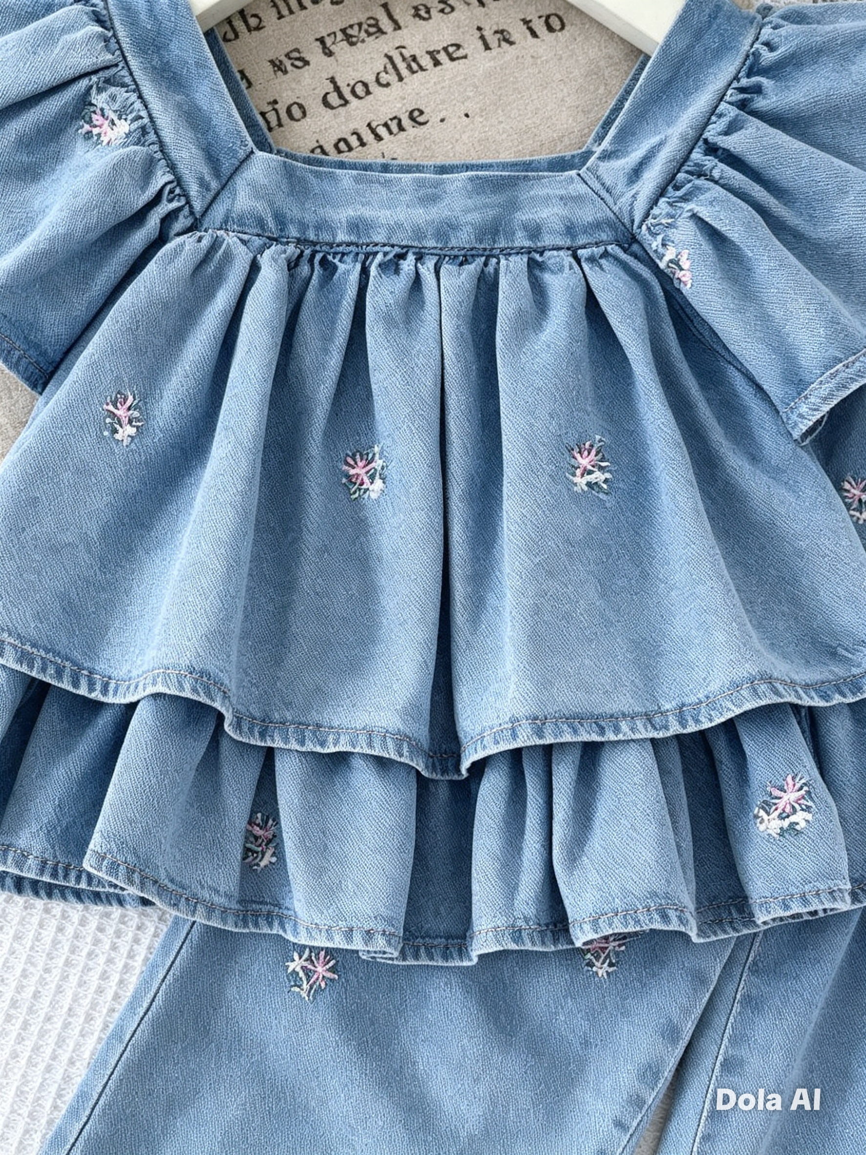 Conjunto Denim Bloom Princess