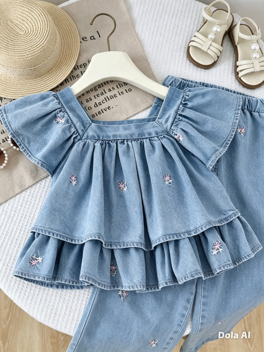 Conjunto Denim Bloom Princess