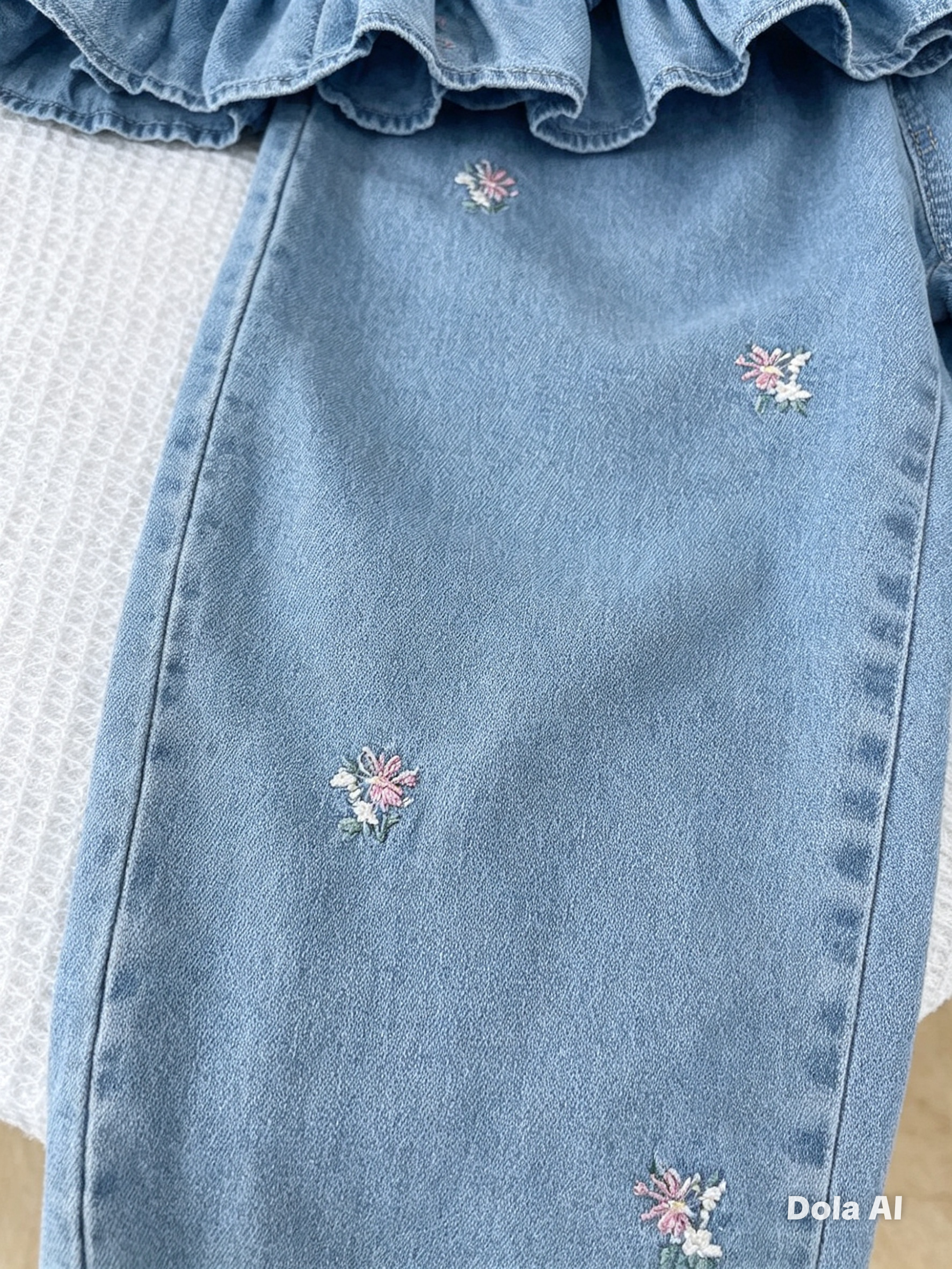 Conjunto Denim Bloom Princess