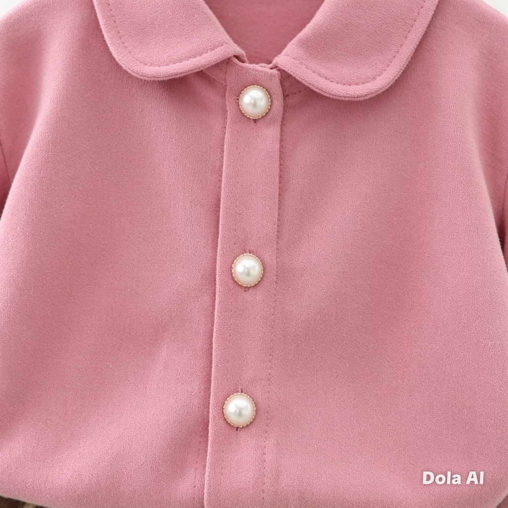 Conjunto Preppy Teddy: Dulzura y Elegancia