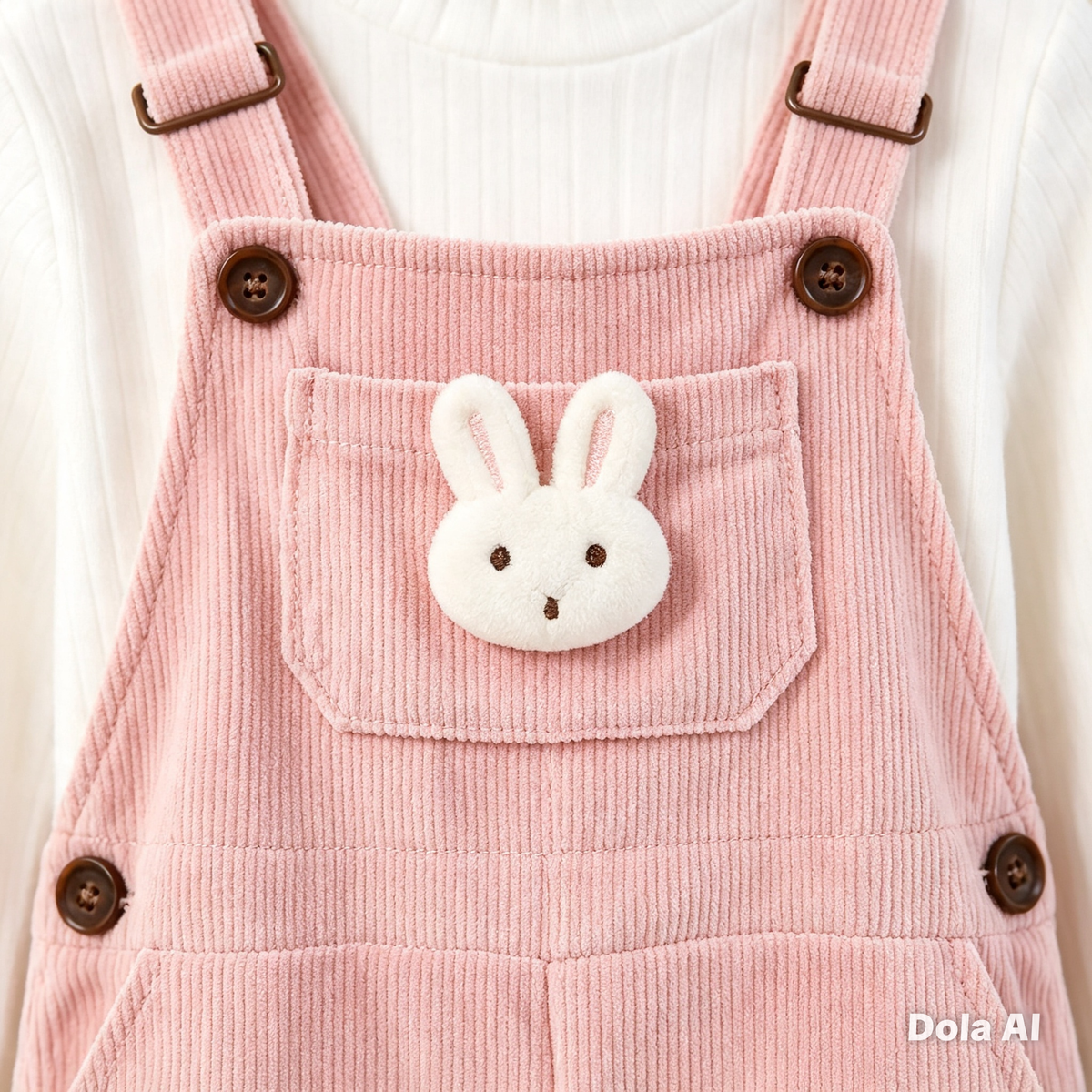 Overol Bunny Corduroy Delight