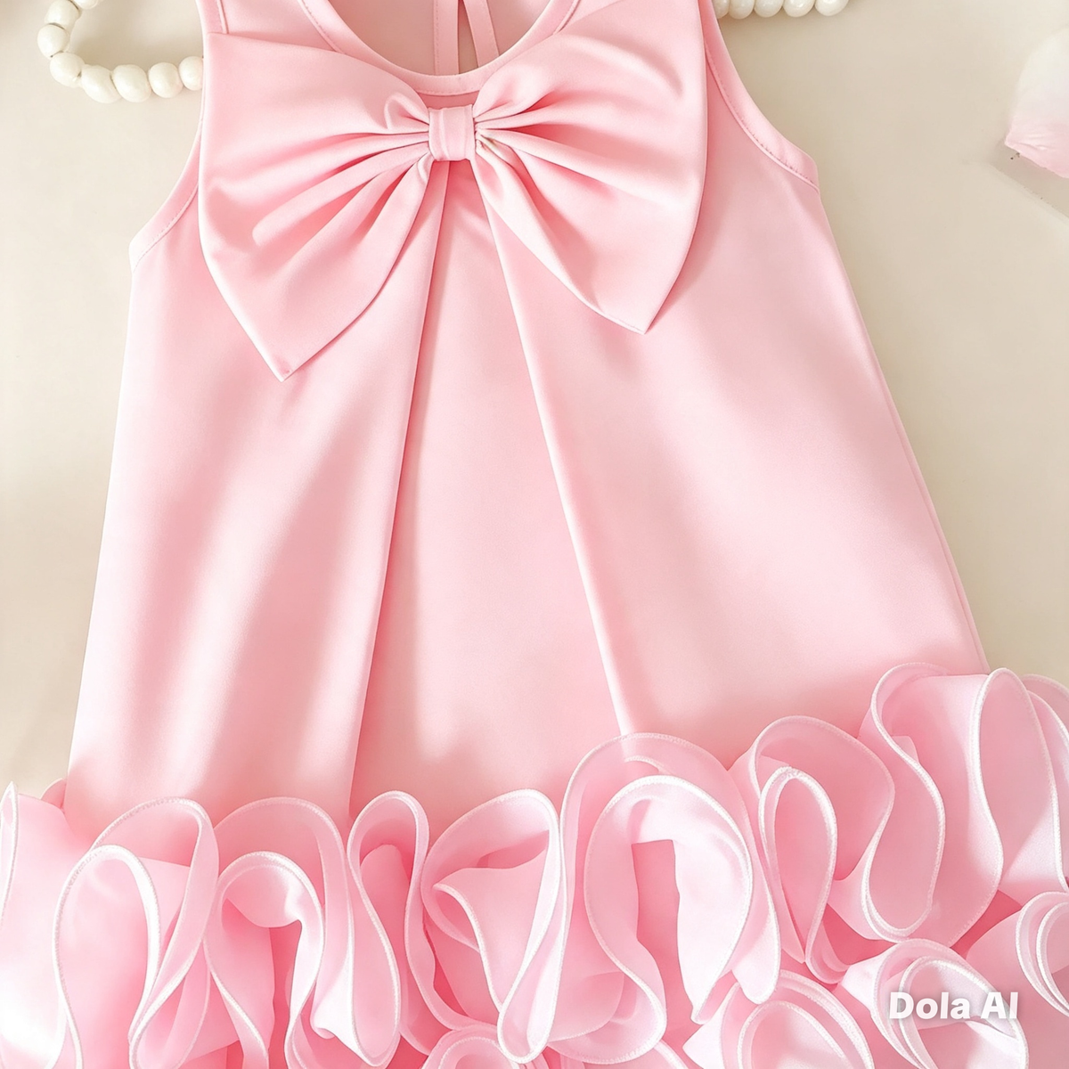 Vestido Pink Blossom Bow