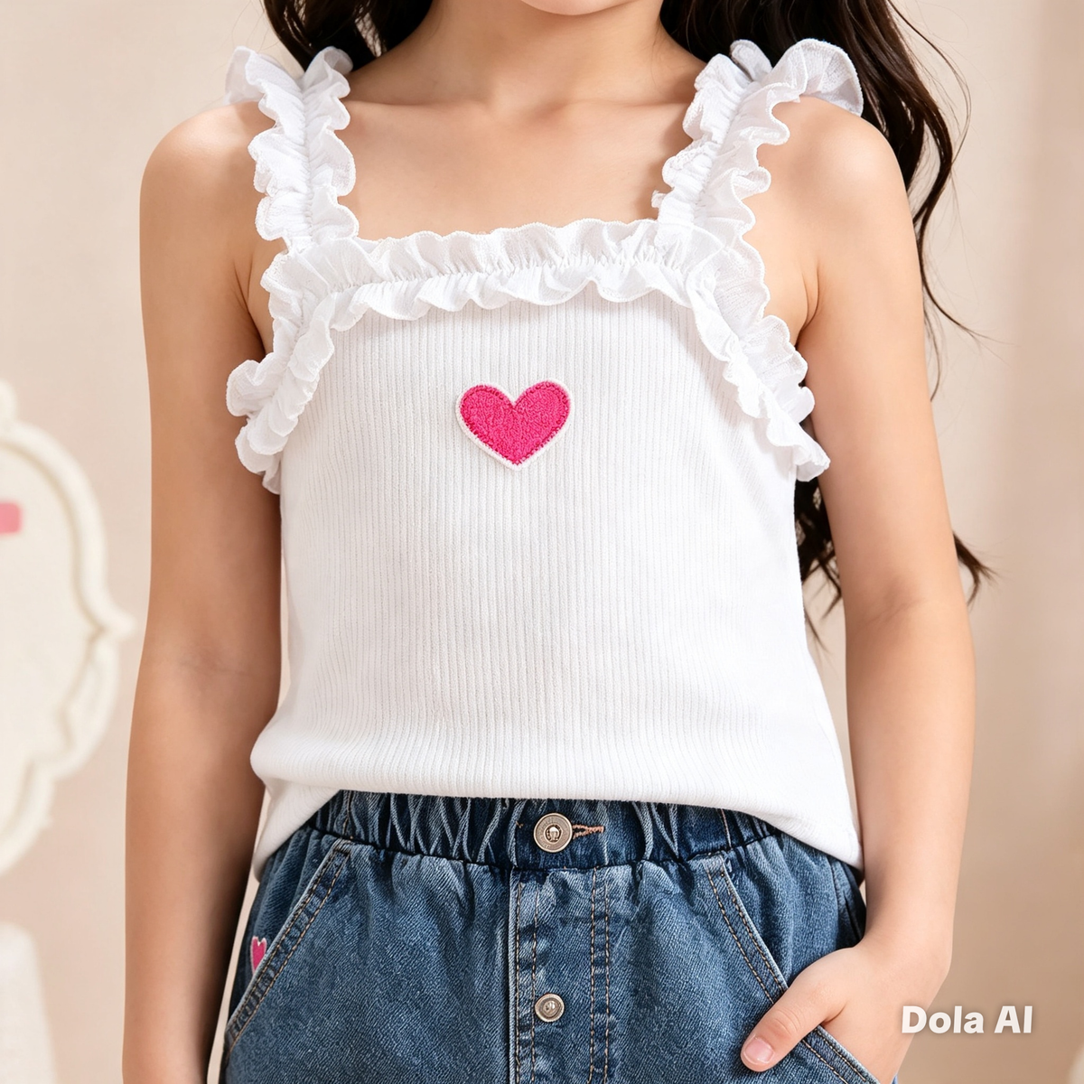 CONJUNTO “CORAZÓN DE DENIM”