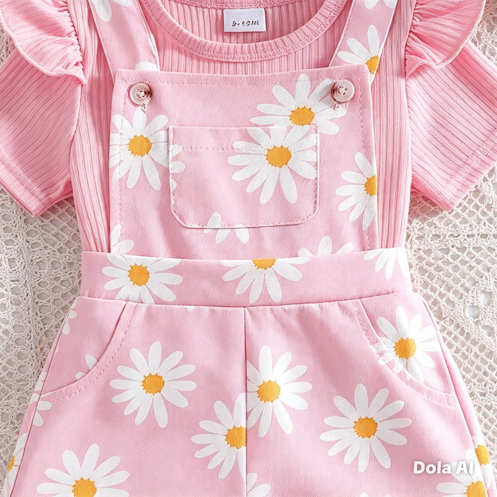 Conjunto Infantil "Jardín de Margaritas"