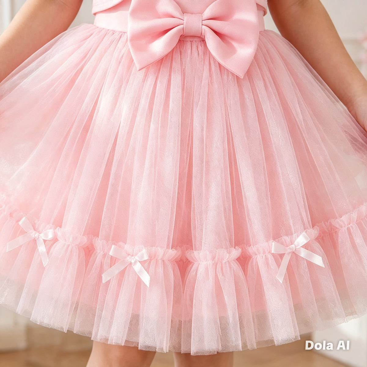 Vestido Royal Bloom & Torera Pearl Pink