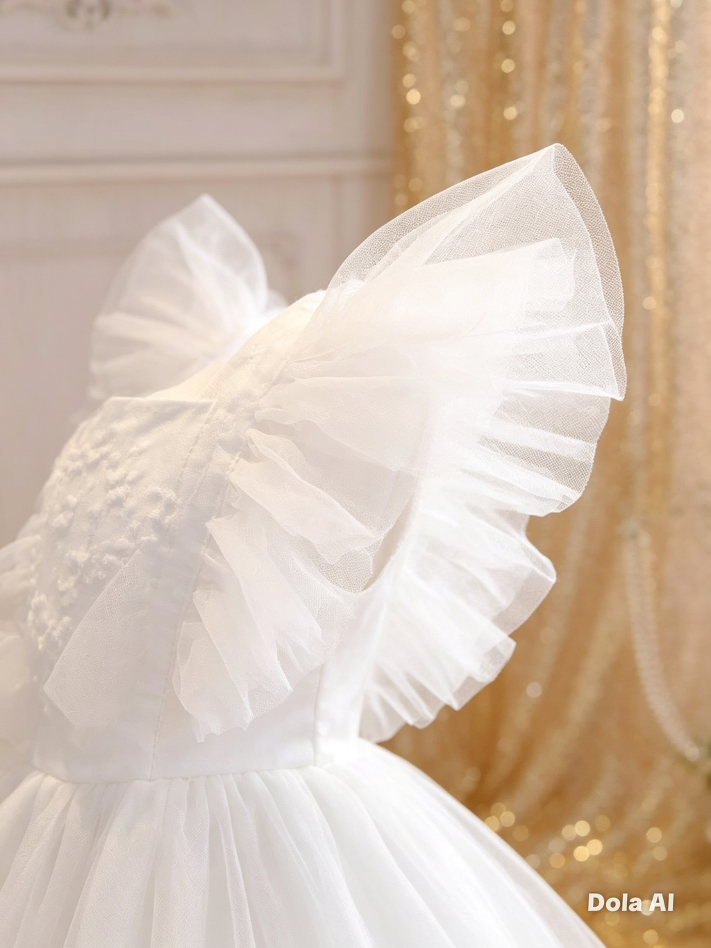 Vestido Nube de Ángel: Pureza y Encanto