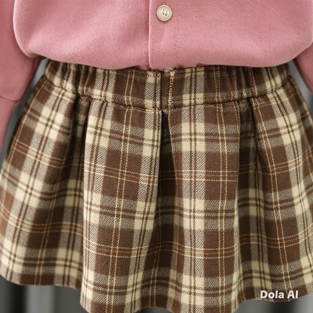 Conjunto Preppy Teddy: Dulzura y Elegancia