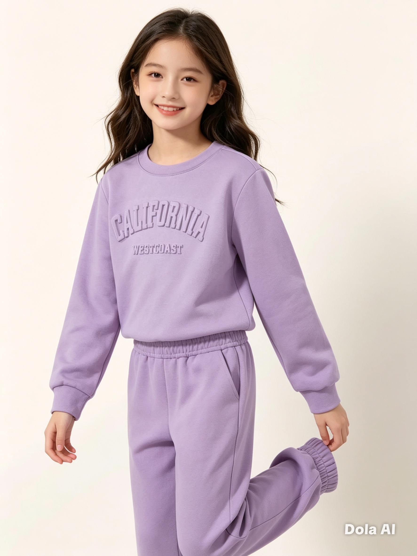 Conjunto deportivo california para niñas