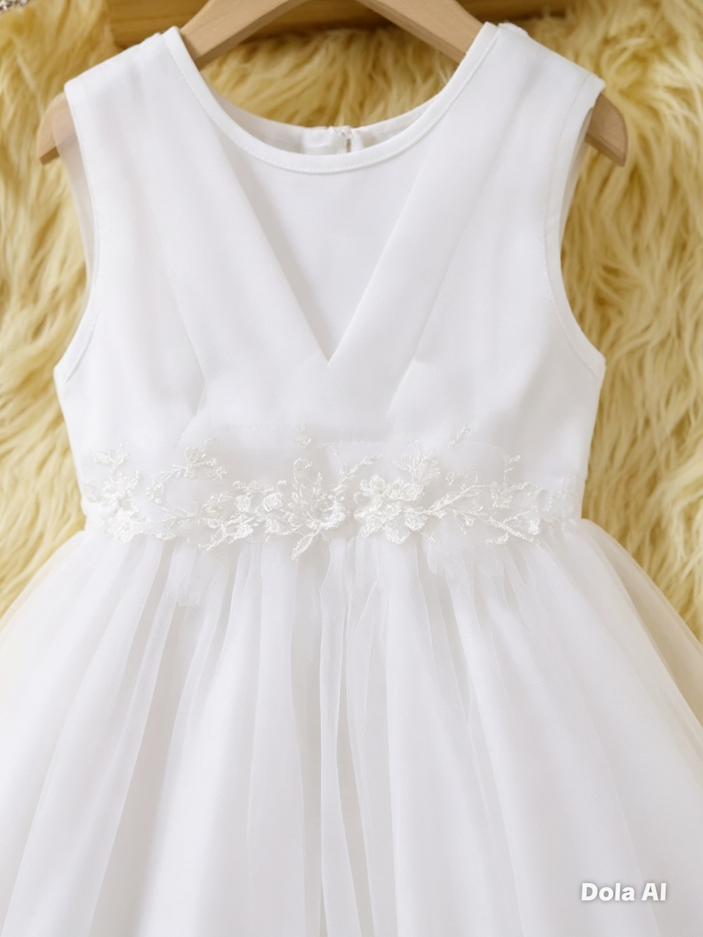 Vestido blanco tipo bautizo