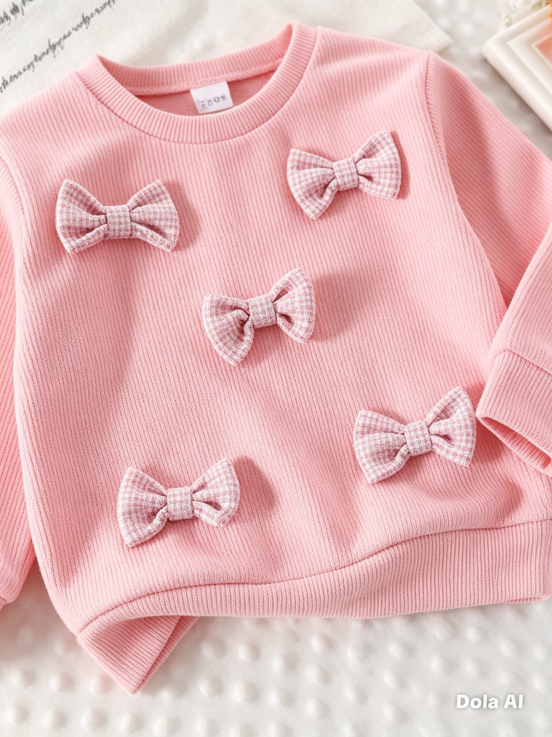 Conjunto de monos+buso rosa