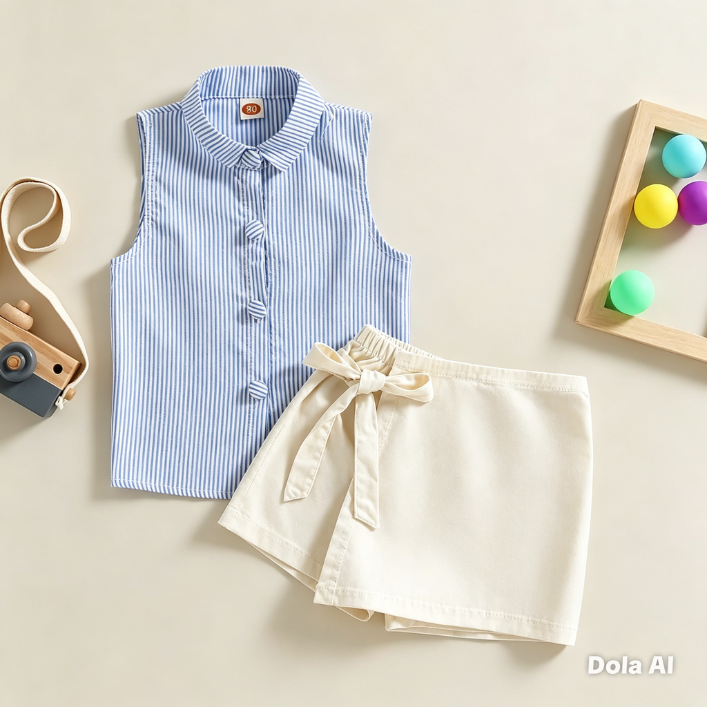 Conjunto Marinero Brisa de Verano
