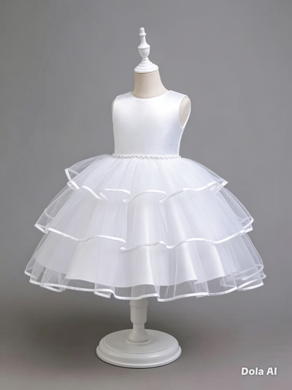 Vestido Princesa Nube blanco
