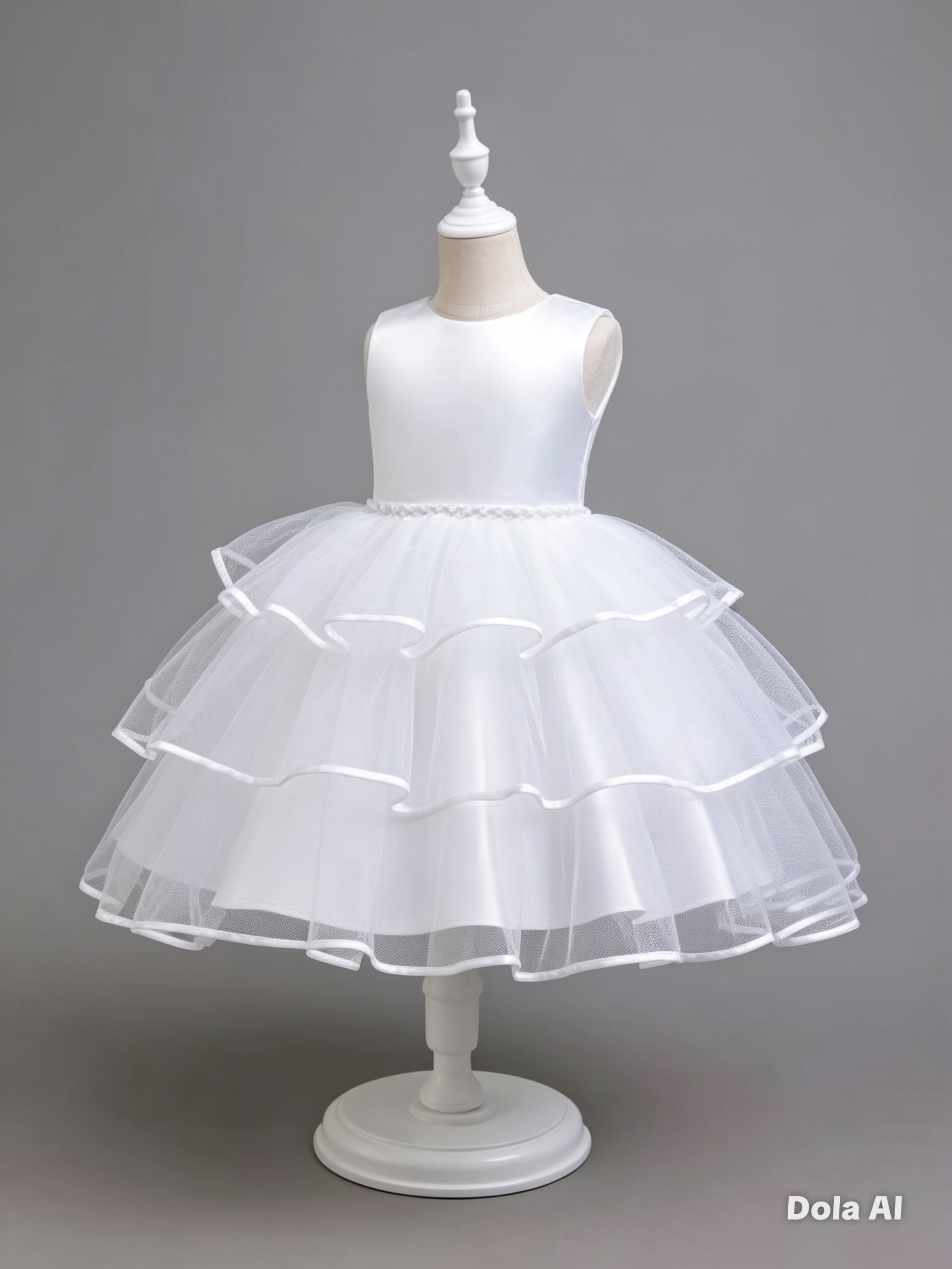 Vestido Princesa Nube blanco